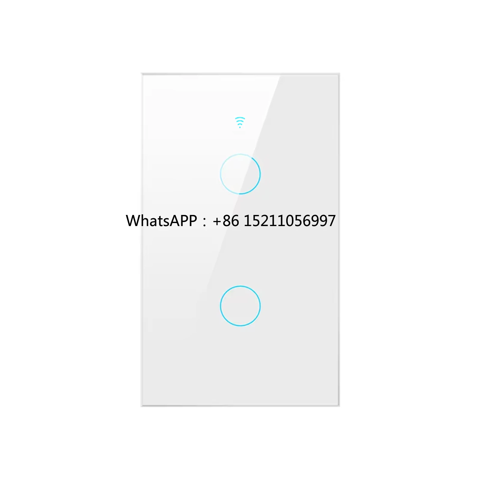 Panel Smart Light Switch Support By   Smart WiFi Smart Touch Panel US Standard  Glass Waterproof