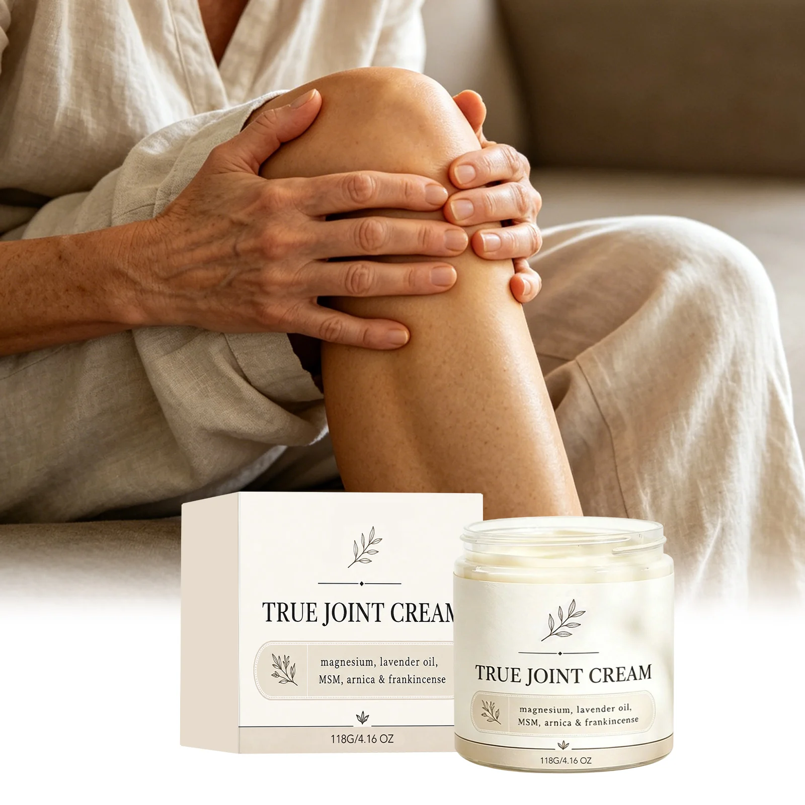 Joint Care Cream Soothing Nerves Relief Muscle Tension Reduce Joint Discomfort Relieve Soreness Moisturizing Body Massage Cream