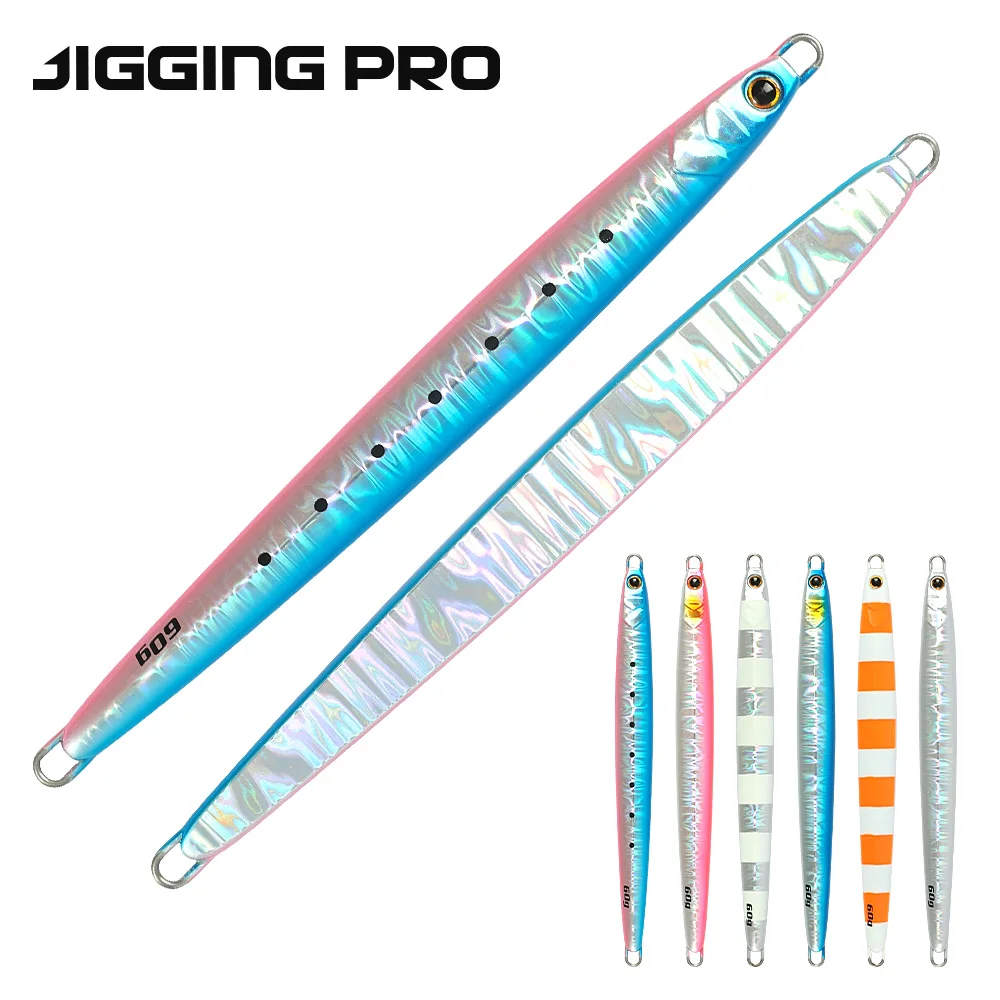 JIGGINGPRO 60g 80g Slow Blatt Inshore Offshore Jigging Lure Saltwater Fishing Metal Jigs Fishing Lure