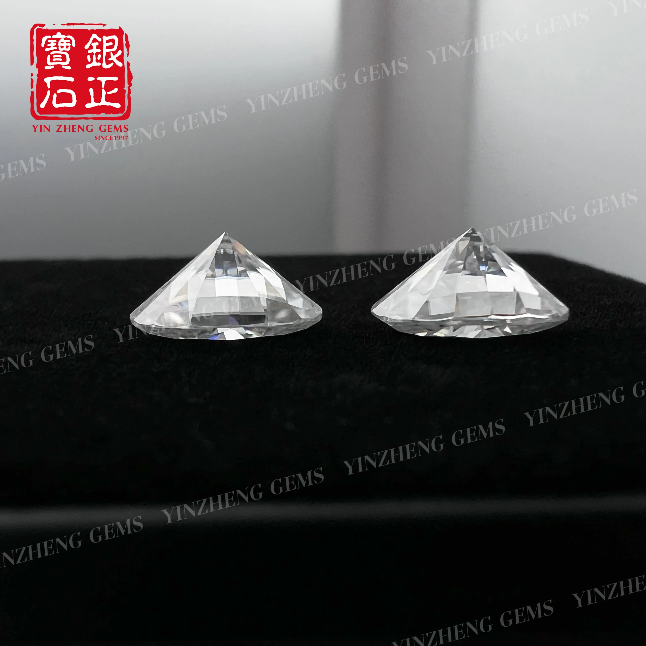 YinZheng AAAAAA Grade Oval Shape D Color Moissanite With GRA Certificate Moissanita Pass Diamond Tester Moissanite Stone