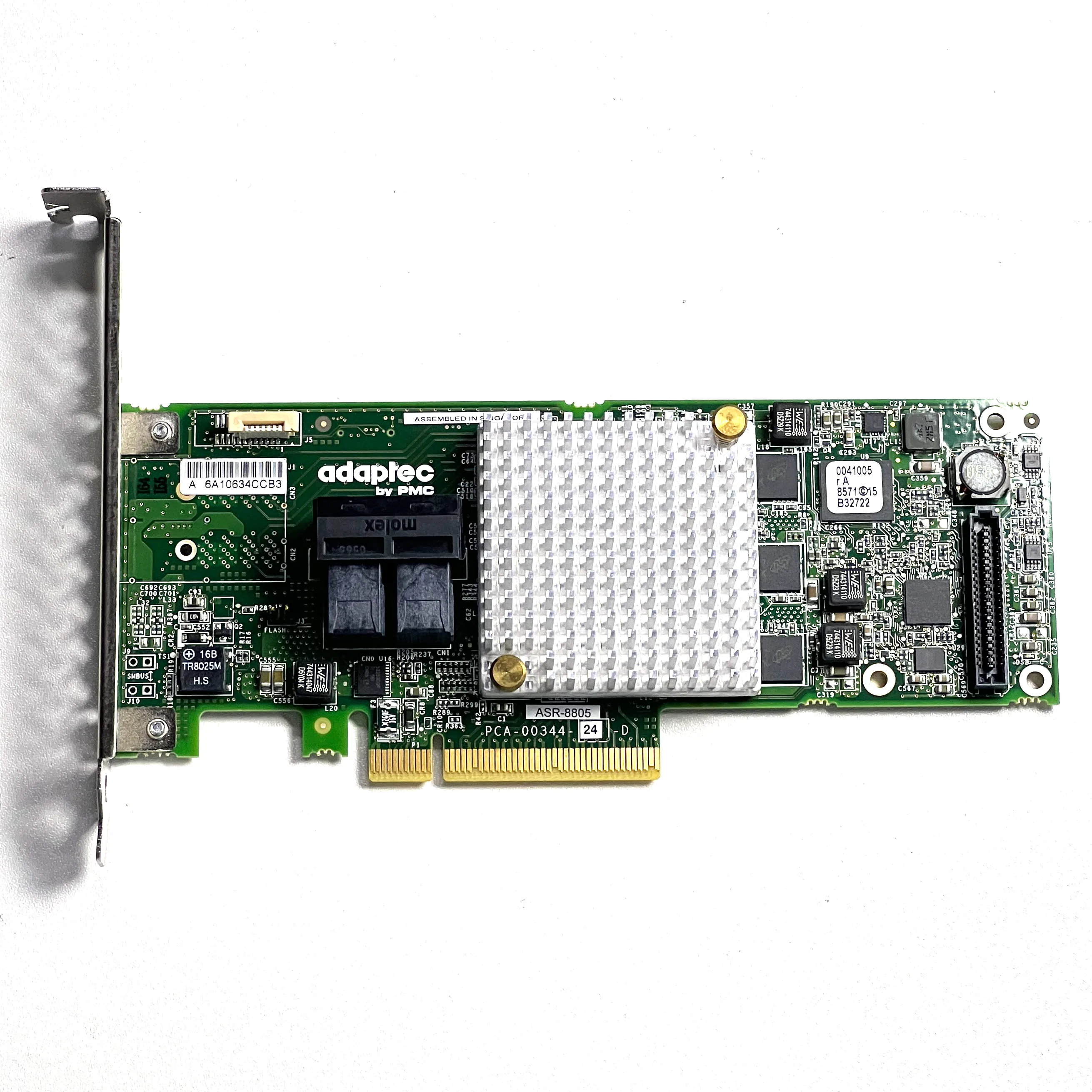 

2025 hot sale Adaptec ASR-8805 2277500-R 12Gb/s PCIe Gen3 X8 SAS/SATA RAID Adapter with 8 Internal Native Ports and LP/MD2 Serve