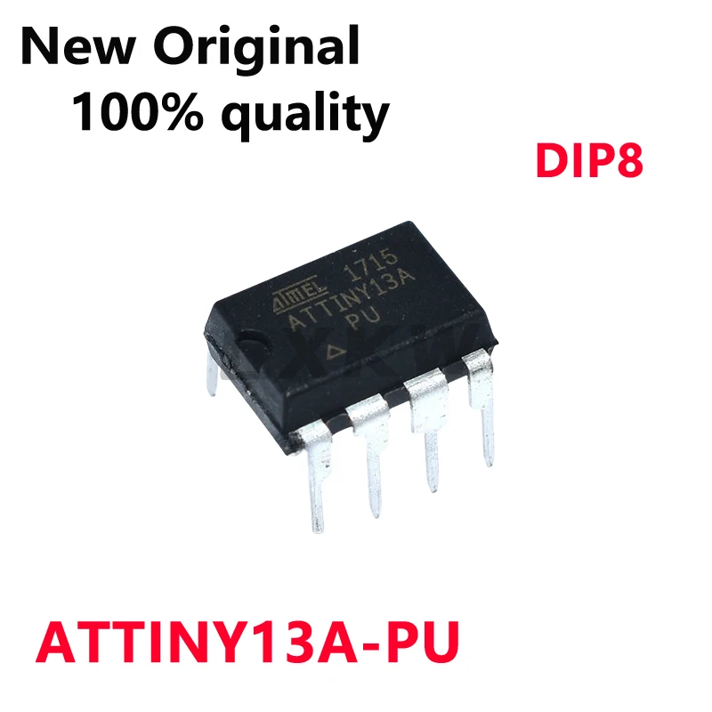 5/PCS New Original ATTINY13A-PU  ATTINY13A PU DIP8 microcontroller chip In Stock