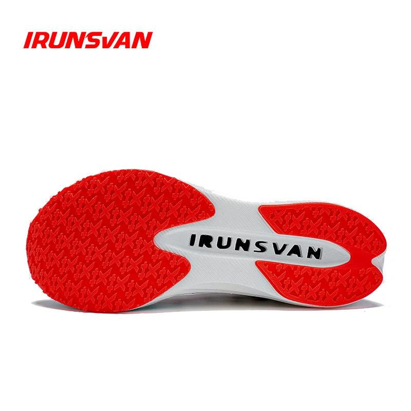 IRUNSVAN GT1.0 кроссовки с карбоновой пластиной мужские амортизирующие спортивные кроссовки на мягкой подошве с сеткой кроссовки