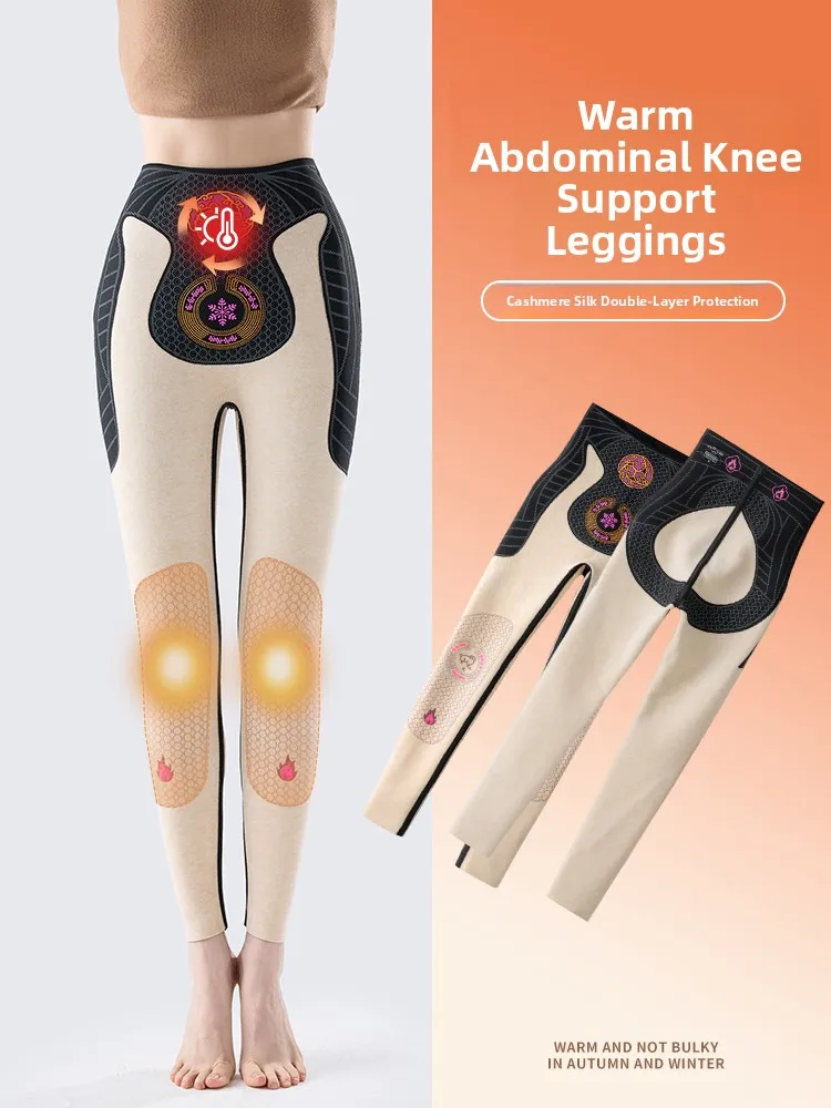 

Fce Lined Yoga Pants Women's Winter Warm arkskin Fitn Sports Trousers High Waist Leggings Slimming Bot