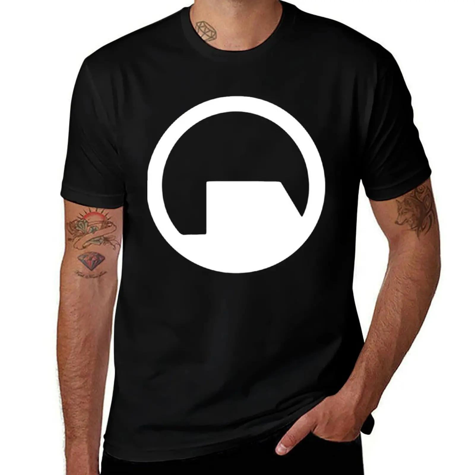 Black Mesa Research T-Shirt Work Casual Loose Fit T-Shirt