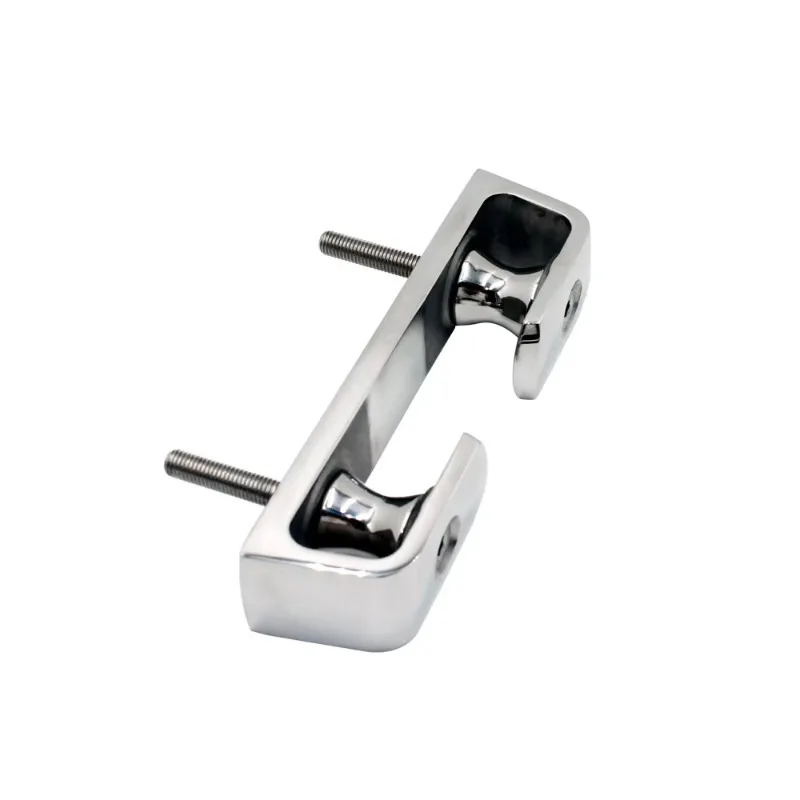 Two-Wheeled Stainless Steel Boat Roller Fairlead Roller Chock Marine Hardware