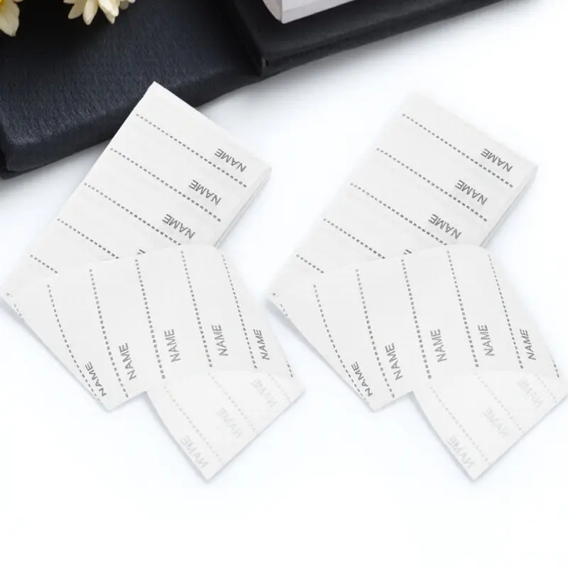 

2 комплекта моющихся термоаппликационных этикеток для одежды, пустые тканевые бирки для одежды, головных уборов, перчаток, шарфов, спортивной одежды, для дома и ухода