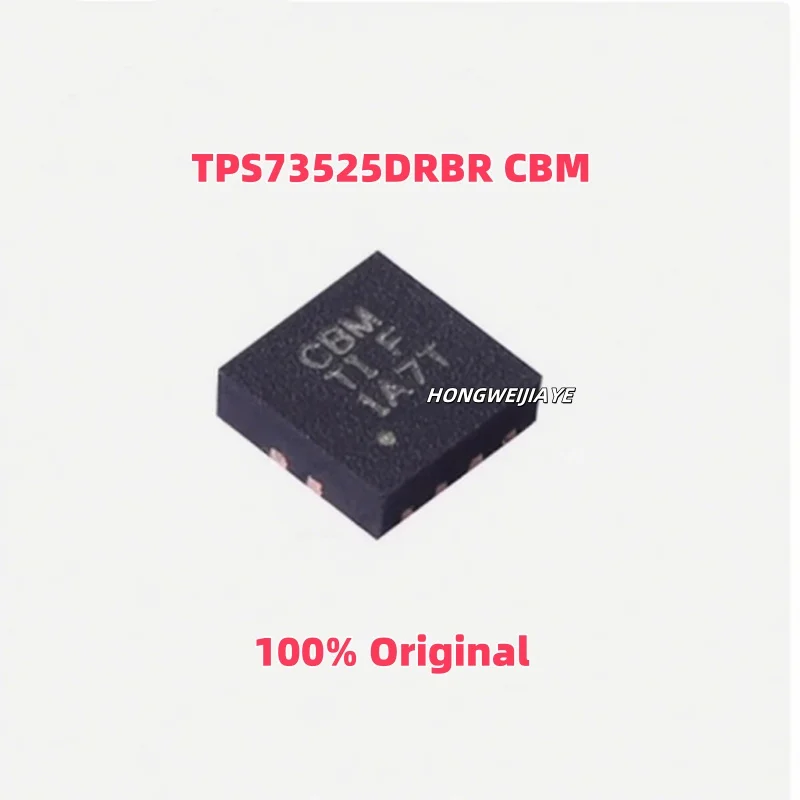 5PCS 100% New TPS73512DRBR QTT TPS79501DRBR BUH TPS73525DRBR CBM  SON-8 Brand New Original Chips ic