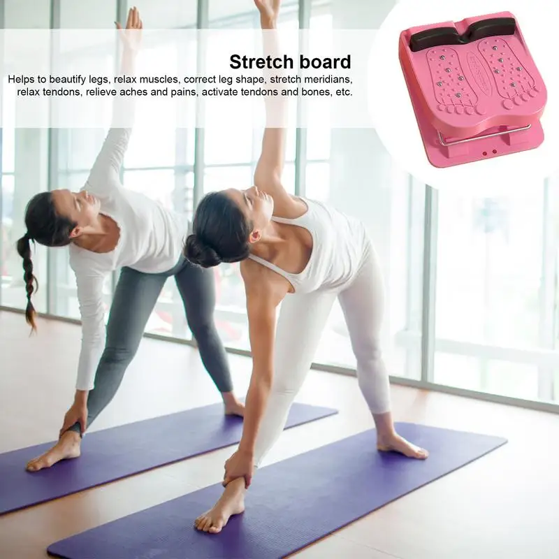 Calf Stretcher Slant Board Professional Adjustable Slant Board For Squats Foot Incline Board Foldable Anti-Slip Slantboard