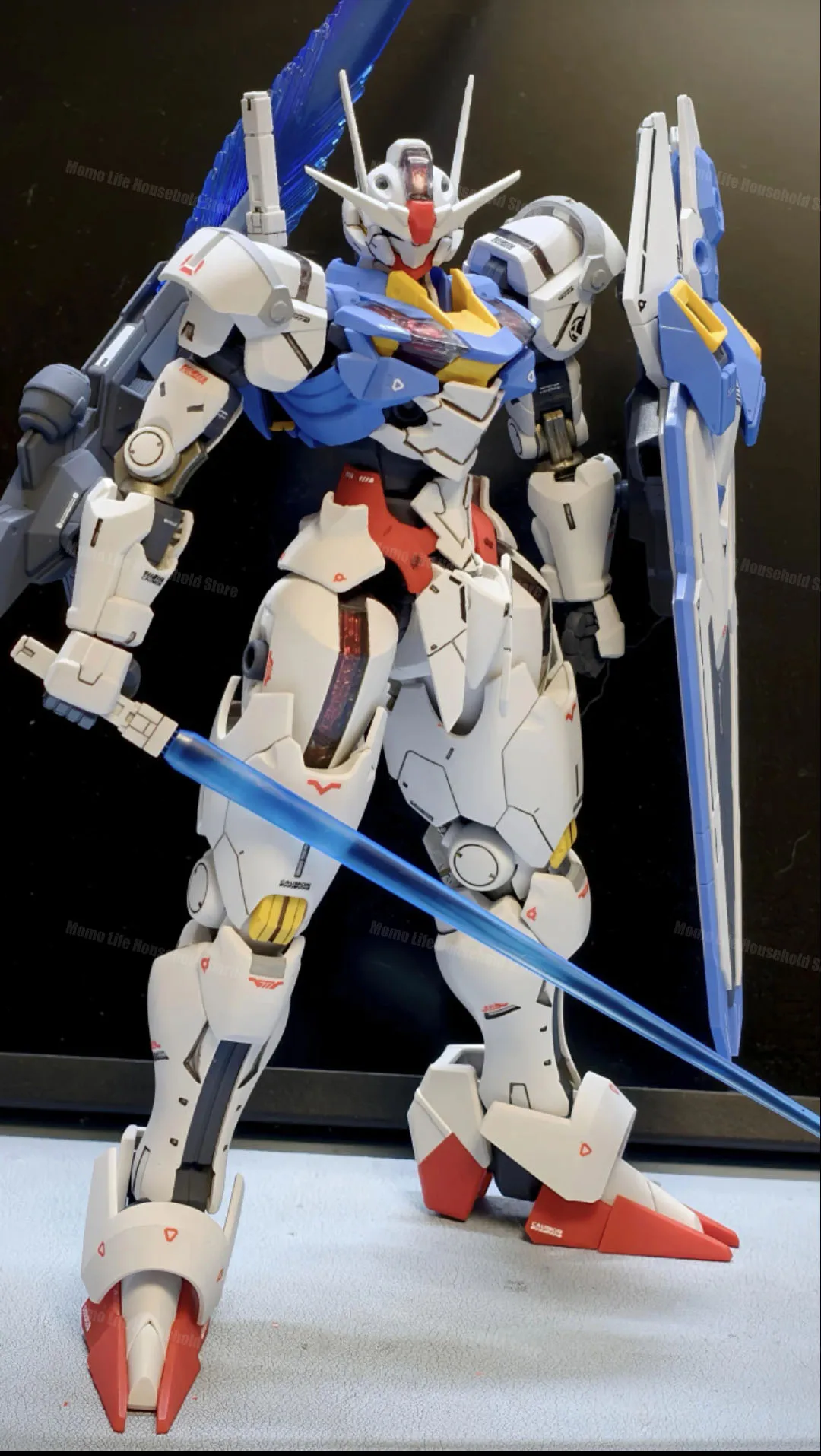 재고 있음 XF KL 모델 MG 1/100 Fm Xvx-016 에어리얼 조립 모델 키트 애니메이션 액션 피규어 로봇 플라스틱 가동형 모델 선물 장난감