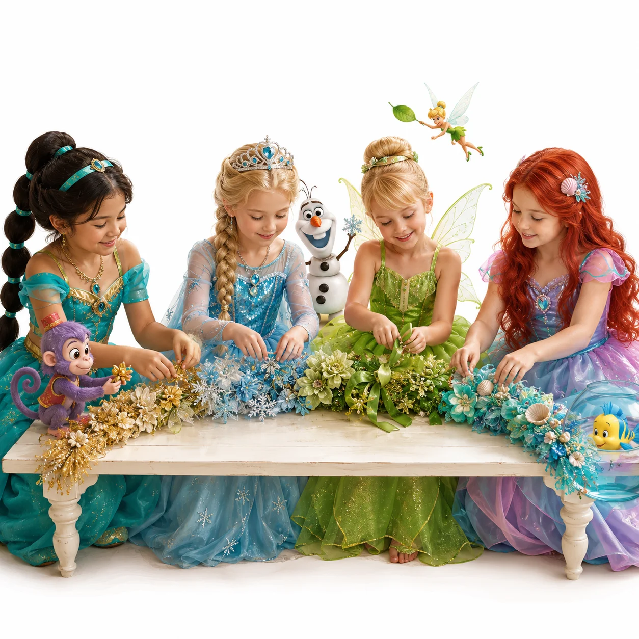 Moana Elsa Princess Party Dress for Girls Costume Cosplay Birthday Carnival Outfit Kids Toddler 2-8Y Gift