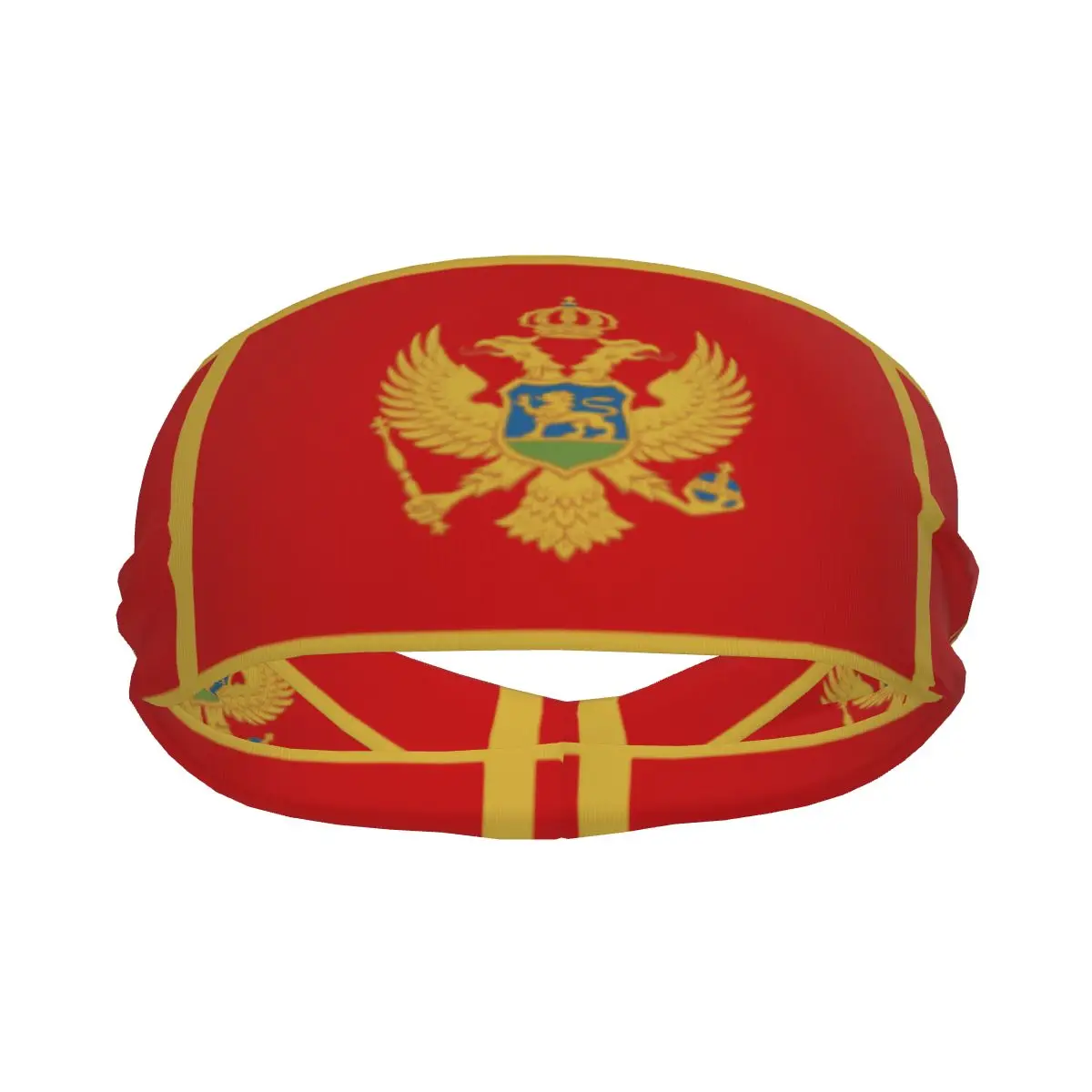 

Flag Of Montenegro Athletic Headband Elastic Sweatbands Women Men Basketball Sports Gym Fitness Sweat Band Volleyball Tennis