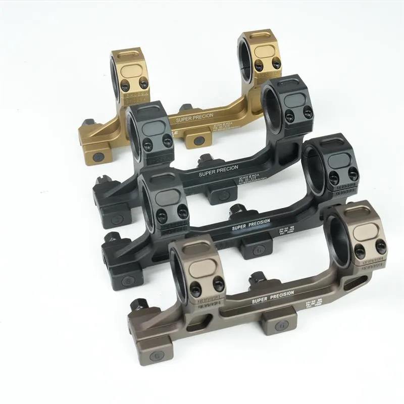 Tactical GEISSL Metal Cantilever 25.4mm/30mm Scope Mount with Bubble Level for Hunting Airsoft for 20mm Picatinny Rail