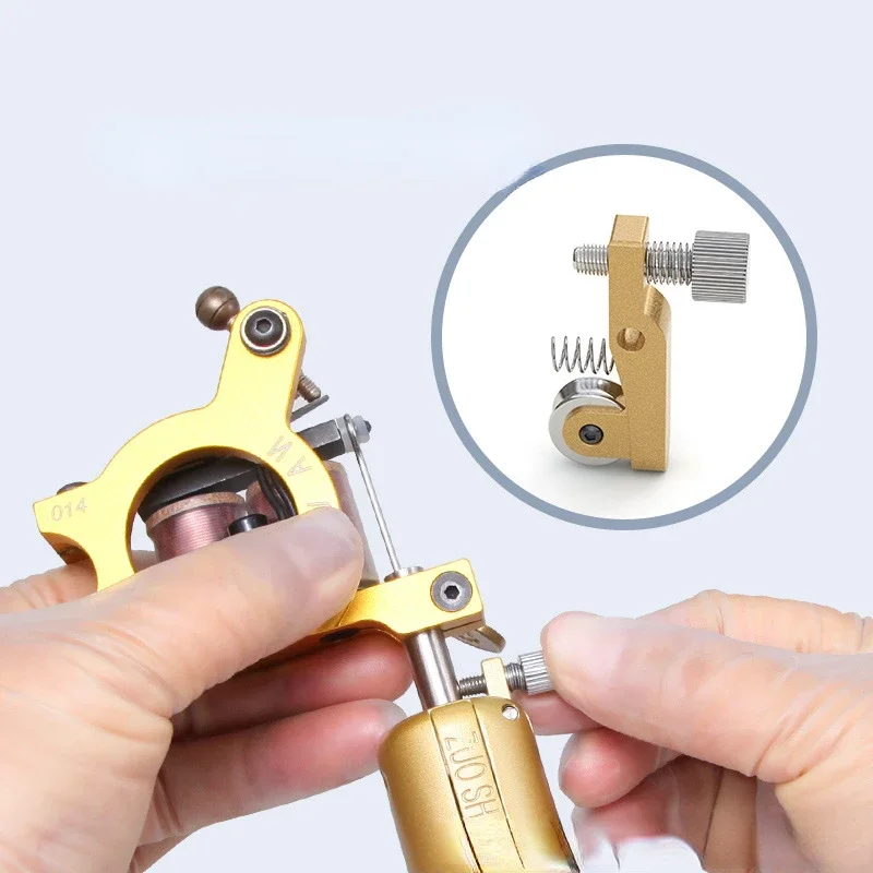 Tattoo Machine Press Needle Handle Self-Locking Needle Adjustable Position Grip Zinc alloy Material Tatto Accessorie Gun Supply