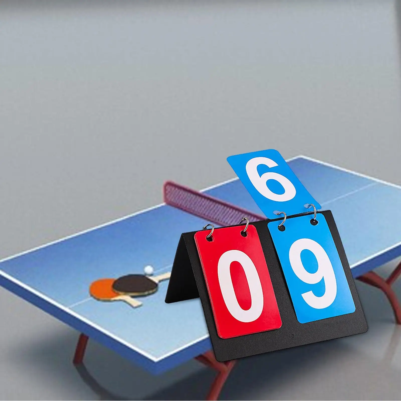 

Table Score Flipper Multi Sports Scoreboard Flip Score Board Substitution Board for Games Outdoor Baseball Volleyball Badminton