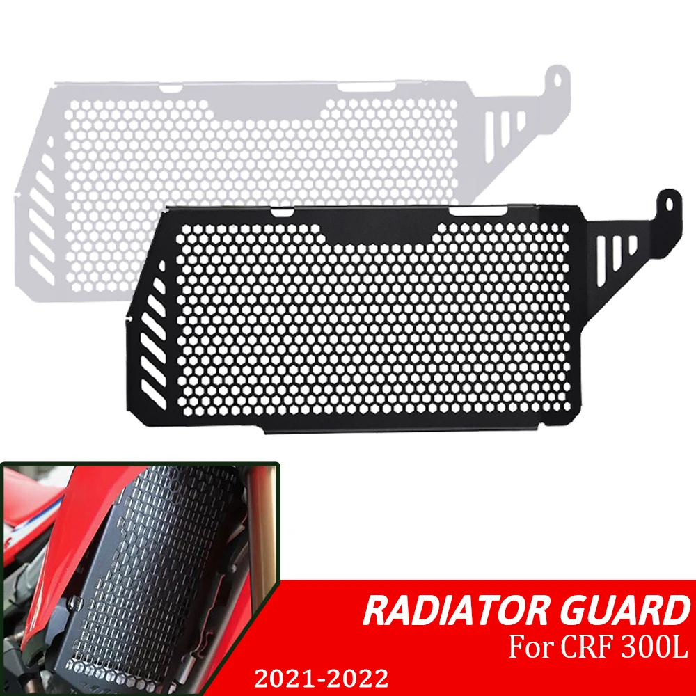 

Accessories Radiator Guard Protector Grille Protective Cover For HONDA CRF300L CRF300 L 2021~2025 2024 2023 2022 CRF 300L