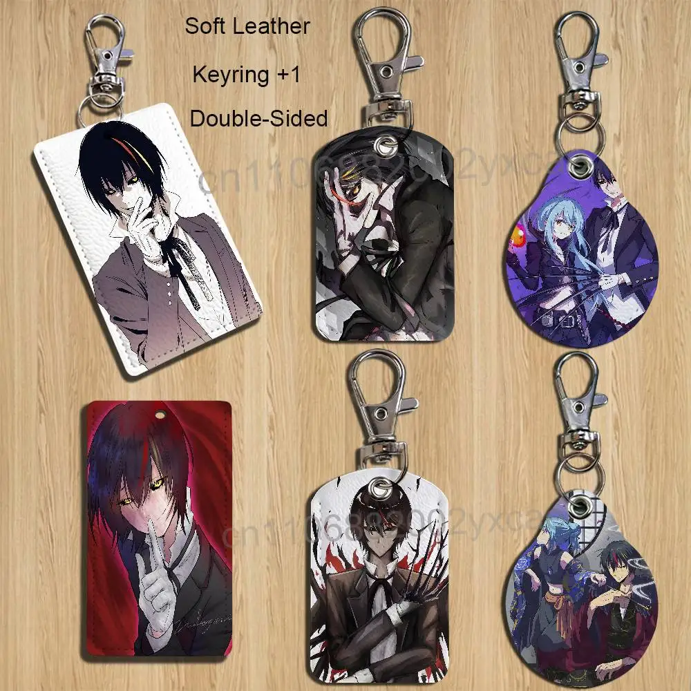 Demon Realm Diablo TenSura Card Holder Keychain Key Ring Door Lock Access Protective Case For Security Gift