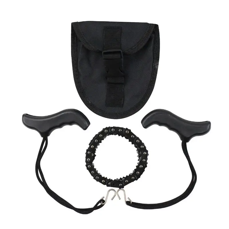 Карманная бензопила, карманная пила с сумкой, портативный складной инструмент для выживания для кемпинга, охоты, пешего туризма, уличной резки деревьев, обрезки