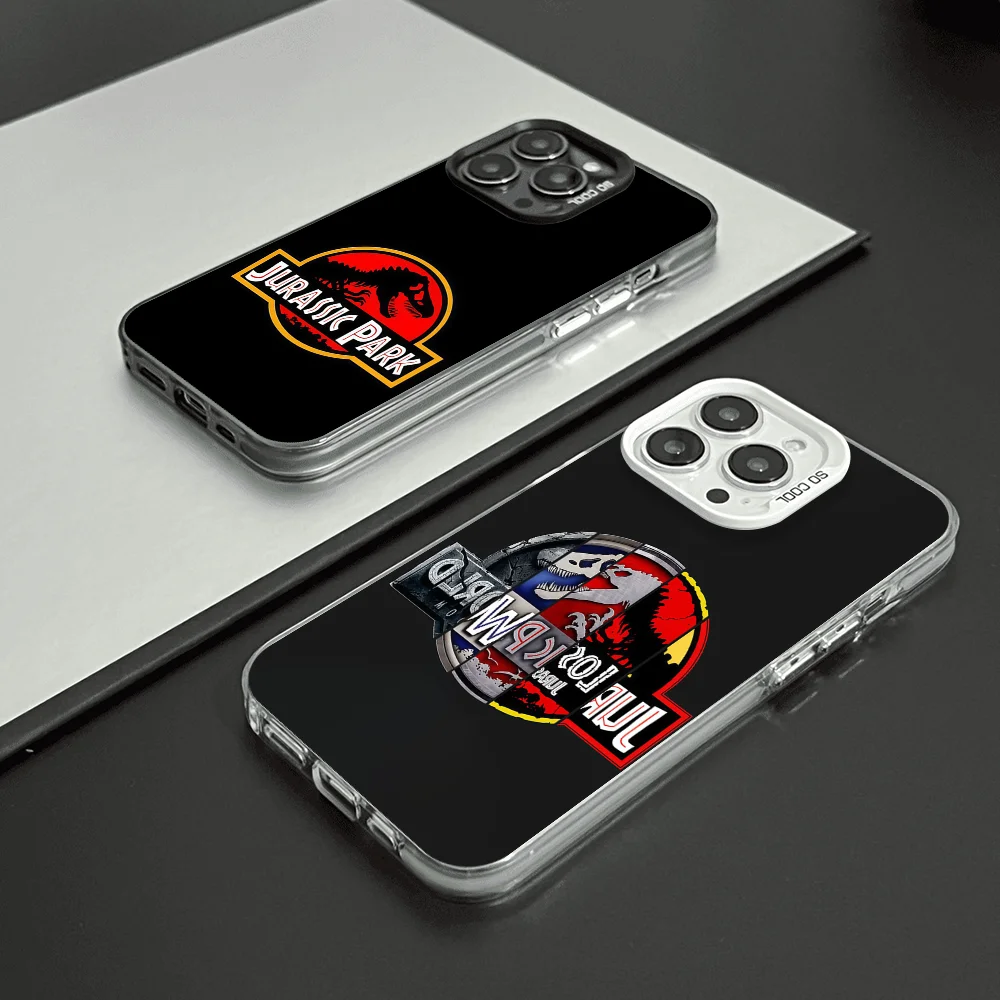 

Horror movie J-Jurassic P-Park phone case FUNDA For Samsung S25 S24 S23 A07 A17 A06 Ultra FE Plus Protective IMD Color Cover