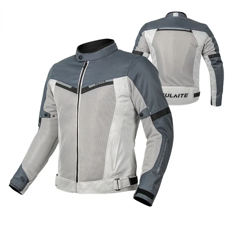 

2025Motorcycle summer breathable cycling suit protective jacket mesh breathable equipment