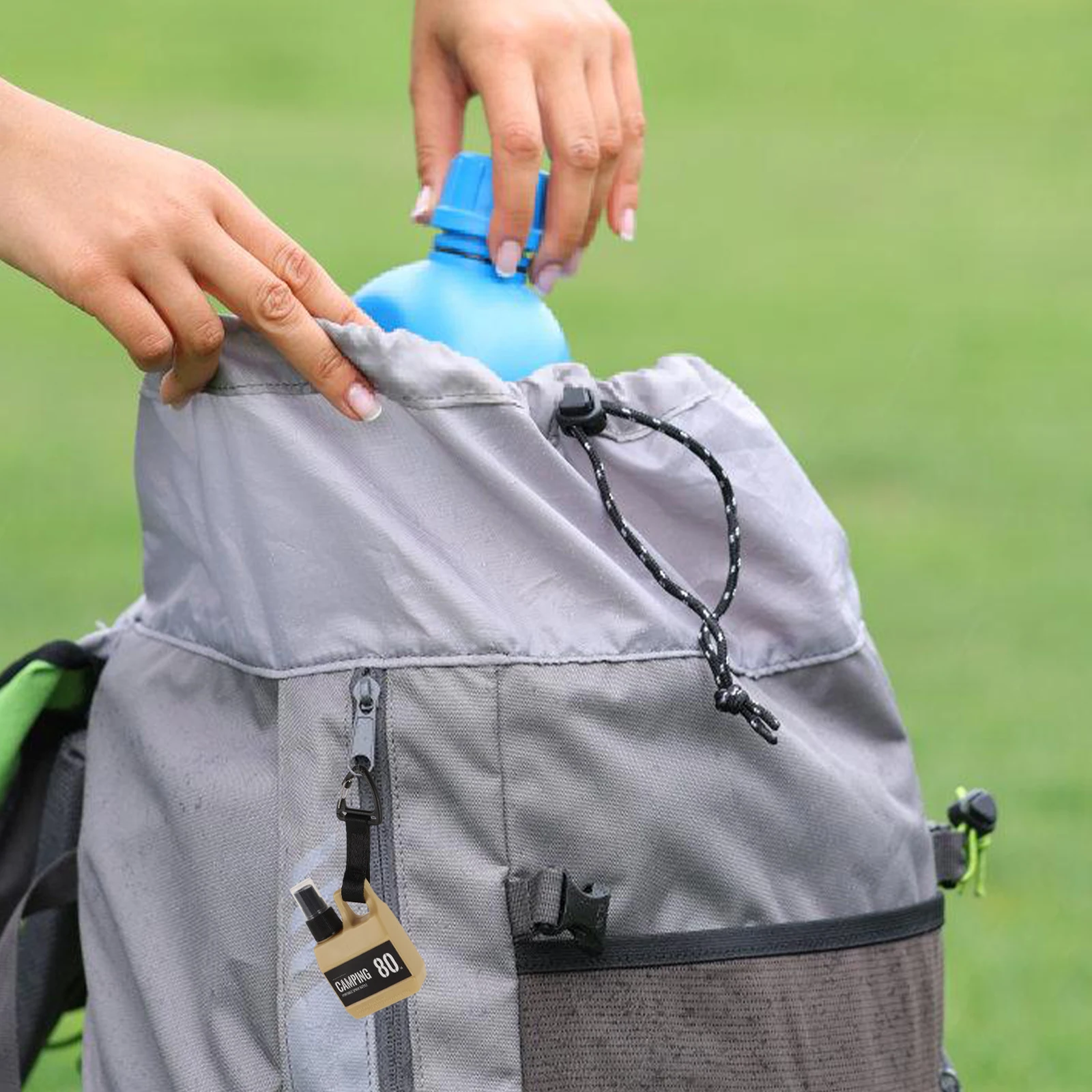 

Mini 80ml Spray Bottle Leak Proof Portable Camping Travel Size Misting Atomizer For Hair Toiletries Outdoor Enthusiasts