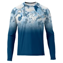 Fishing Shirt Tops Wear UPF 50+ Running T-shirt Summer Beach Gear Outdoor Sports Surfing Dresses Angler Clothes Long Sleeve Wear