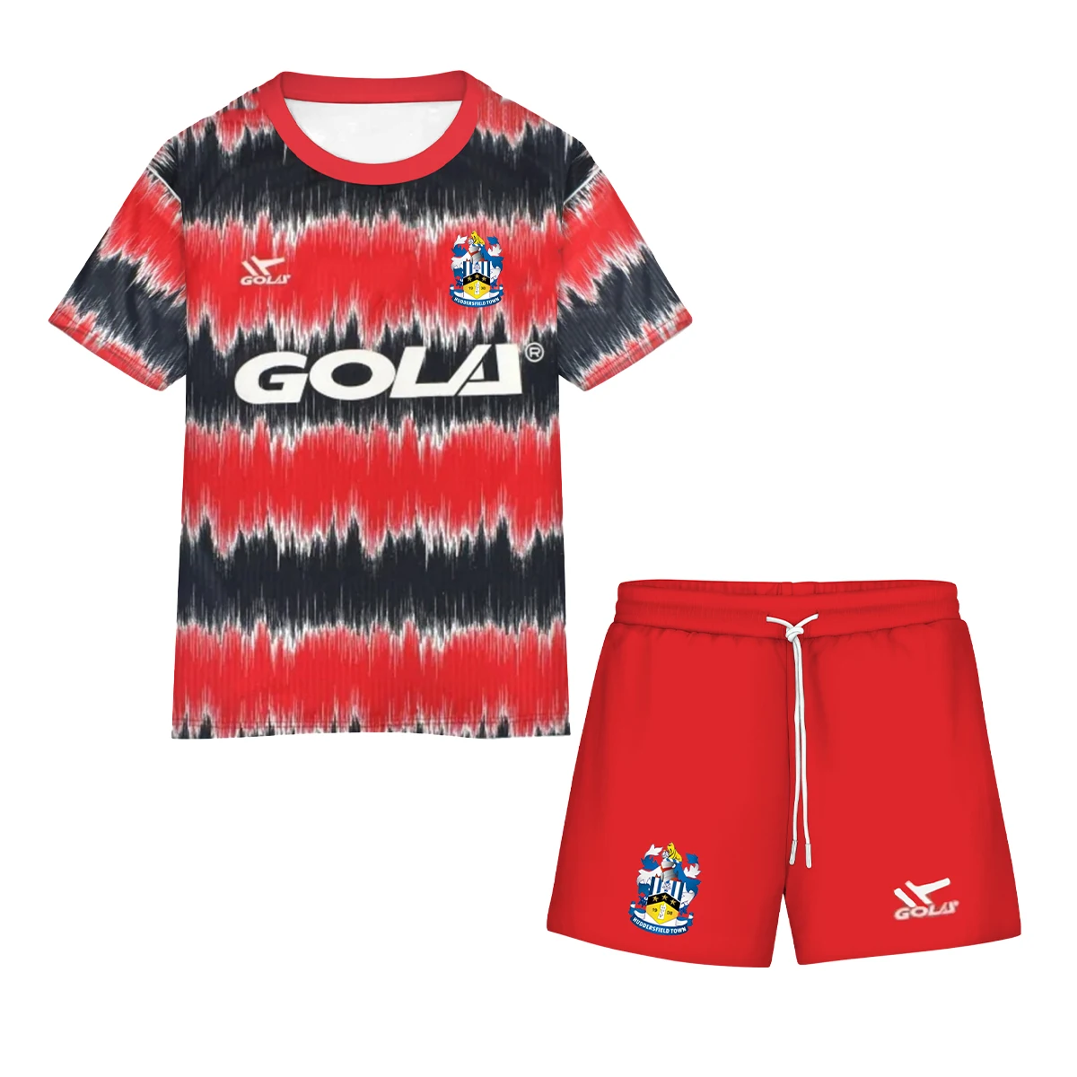 

Vintage Style 1991-92 Huddersfield Town Away Shirt Football Jersey Man Women Sport Comfort Kid/Adult Fashion T-Shirt Shorts Sets