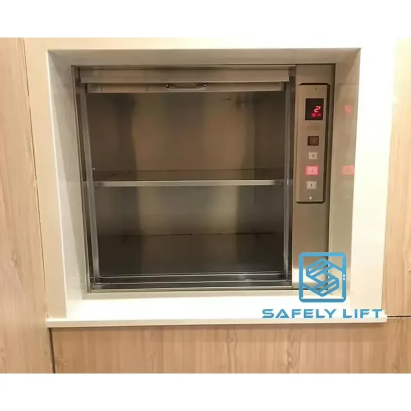 Small Kitchen Food Elevator Dumbwaiter Lift Cheap and Safely Transport Elevator for Restaurant Use