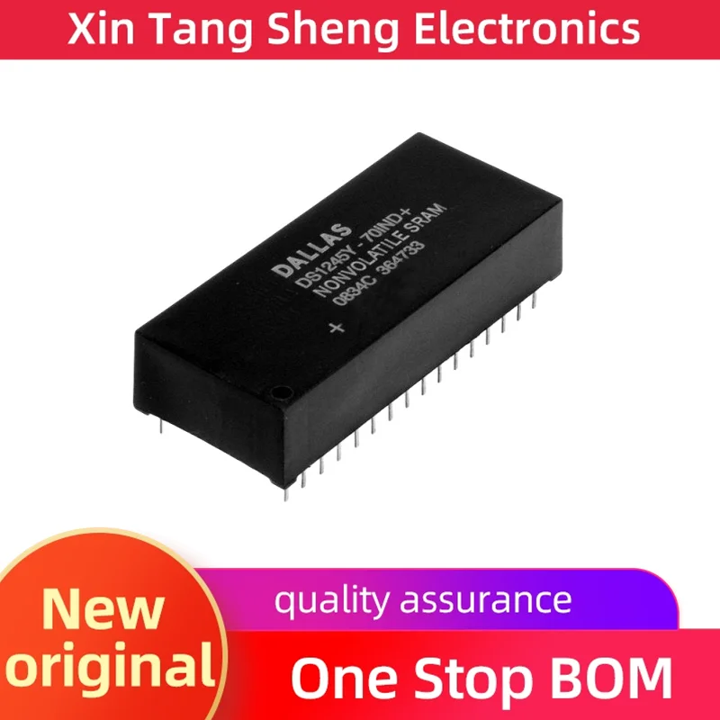 New original DS1746-70 + DS1746W-120 + IND + clock IC chip DIP32 pin DS1746-70+