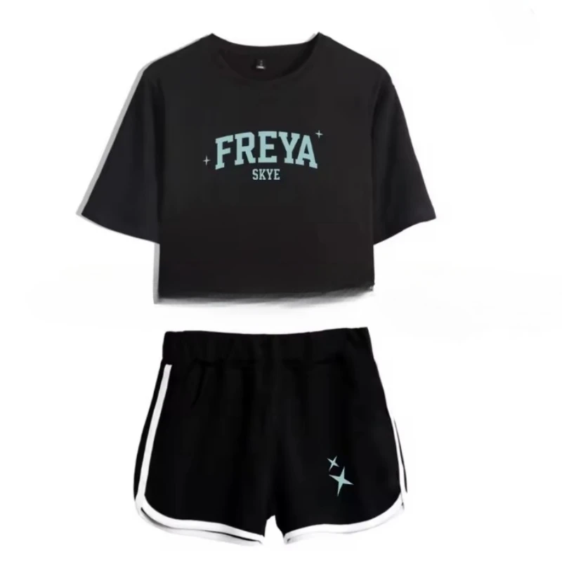 

2026 Freya Skye Stars Align Tour Спортивный костюм Женский комплект из двух предметов Топ и шорты Одежда из 2 предметов Уличная одежда