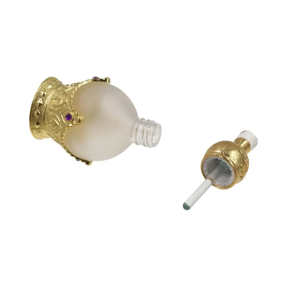 

Retro Bottle Arabian Style Aromatherapy Pipe Essential Oil Dropper Bottle Decorative Refillable Travel Cosmetic Containers