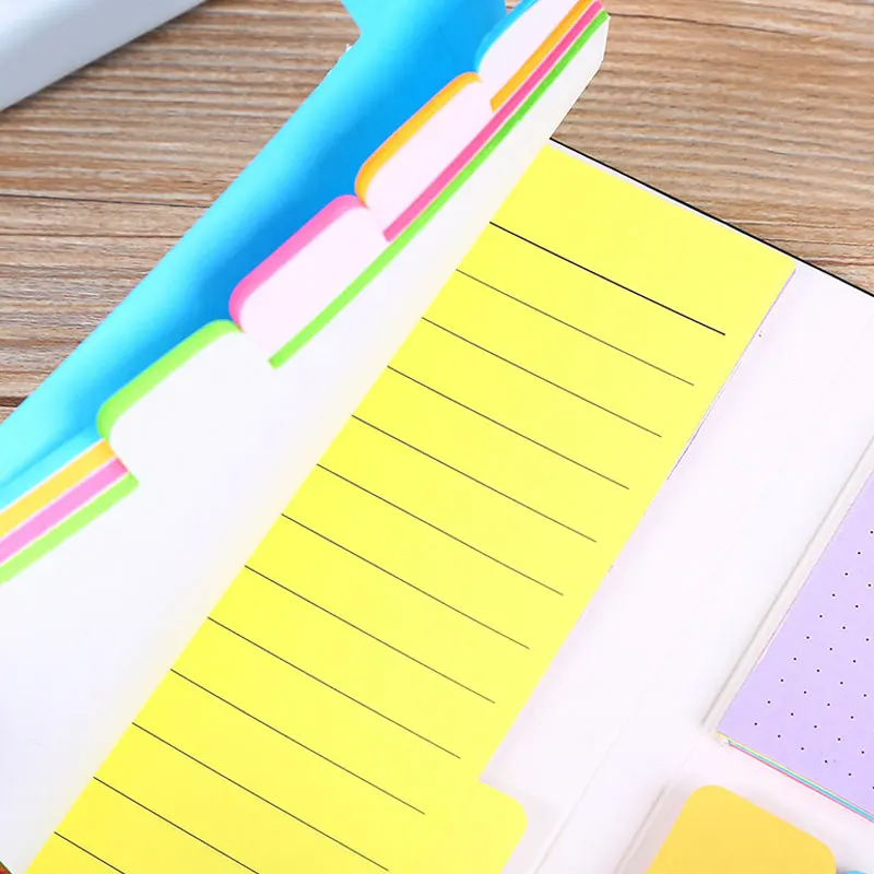 1PC N Times Sticker Hand Account Book Post-it Note Book Sub-Schedule Record Post-it Note Book Manual Color Sticky Post-it Note