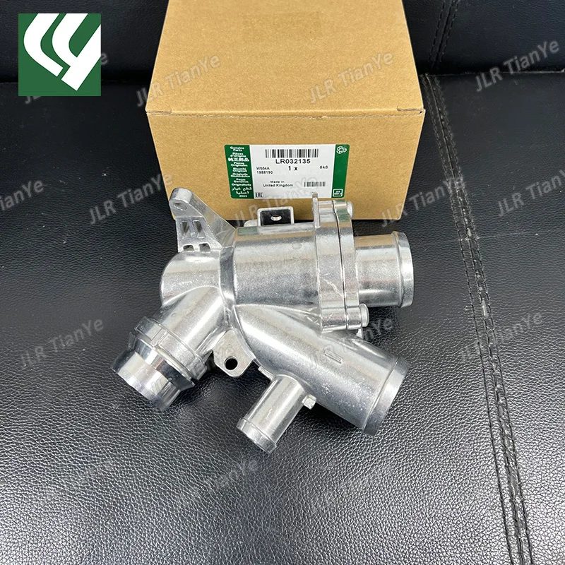 LR035124 LR032135 Aluminum Assembly Coolant Thermostat Housing For Range Rover RR Sport