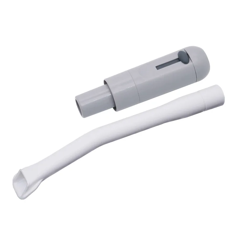 1 قطعة مقبض شفط قوي وضعيف مع مفتاح قابل للتعديل كرسي الأسنان ملحق جهاز شفط اللعاب البلاستيكية مواد طب الأسنان