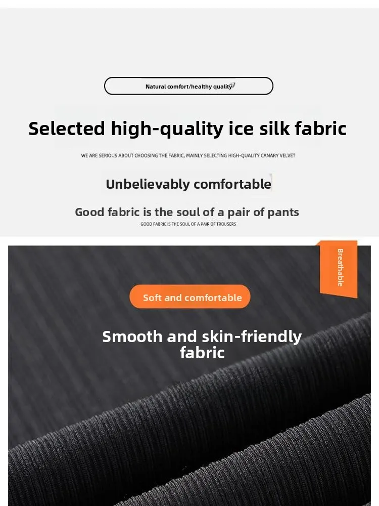 Slanke wijde pijpen broek dames hoge taille ijszijde zomer casual losse lange broek vlees verhullende broek met rechte pijpen