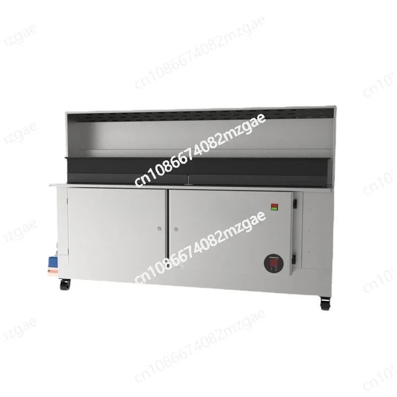 Environmentally Friendly Mobile Commercial Smokeless Barbecue Truck Hydro-electric Composite Multi-function