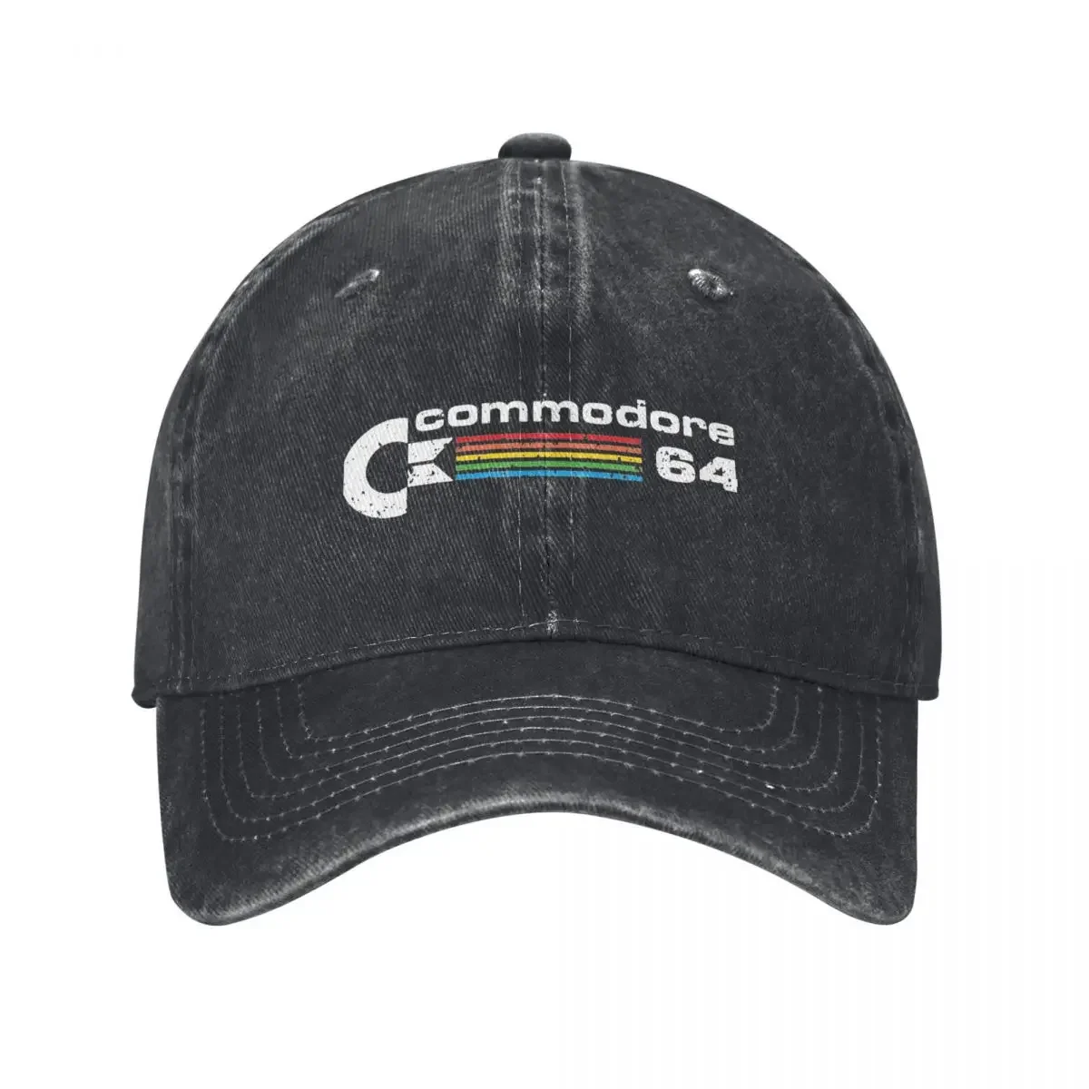 Commodore 64 C64 Baseball Cap Retro Distressed Amiga Computer Female Male Sun protection Hip Hop Dad Hats Summer Baseball Caps