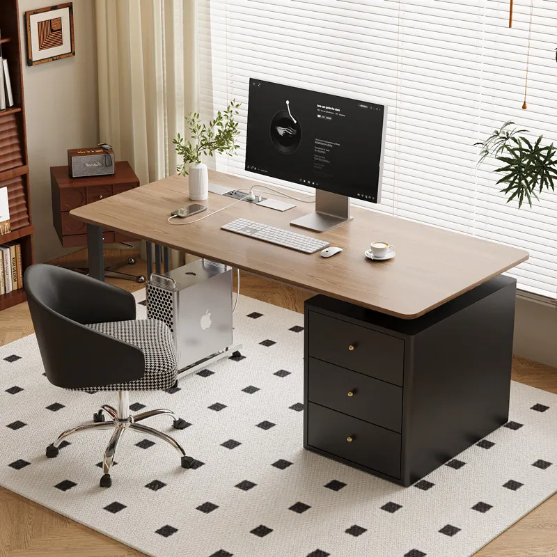 Minimalist Modern Wind Computer Desk Bedroom Student Study Table New Home Slate Desk Study Office Writing Desk