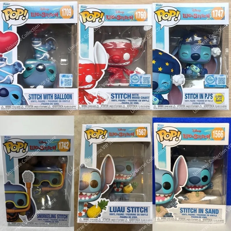 Original Funko Pop Disney Lilo & Stitch Stitch Collectible Figure Desktop Ornament Collection Gift For Disney Hobby Collectors