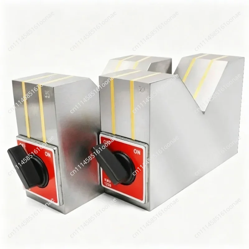 For V-shaped  Magnetic V-shaped block triangle table Magnetic  table scribing  iron wire cutting magnet