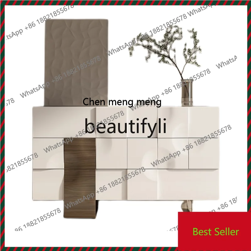

K182Light luxury chest of drawers cabinet porch partition multi-functional storage cabinet