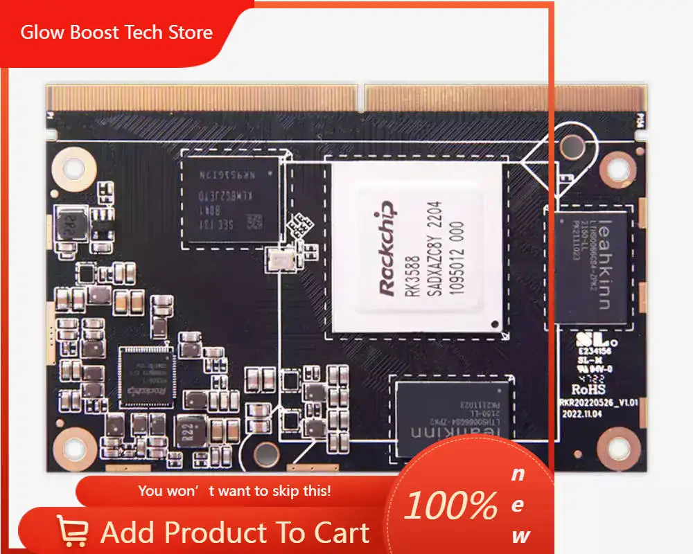 

NYRK3588 8-Core 8K AI Core Board (SOM3588 & DB3588V2)