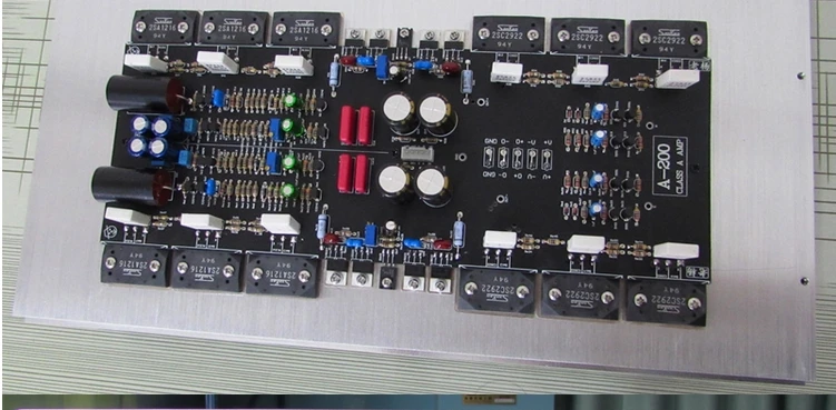 A-200 Volledig gebalanceerde pure klasse A achterversterker 200W + 200W 2.0-kanaals klasse A eindversterker