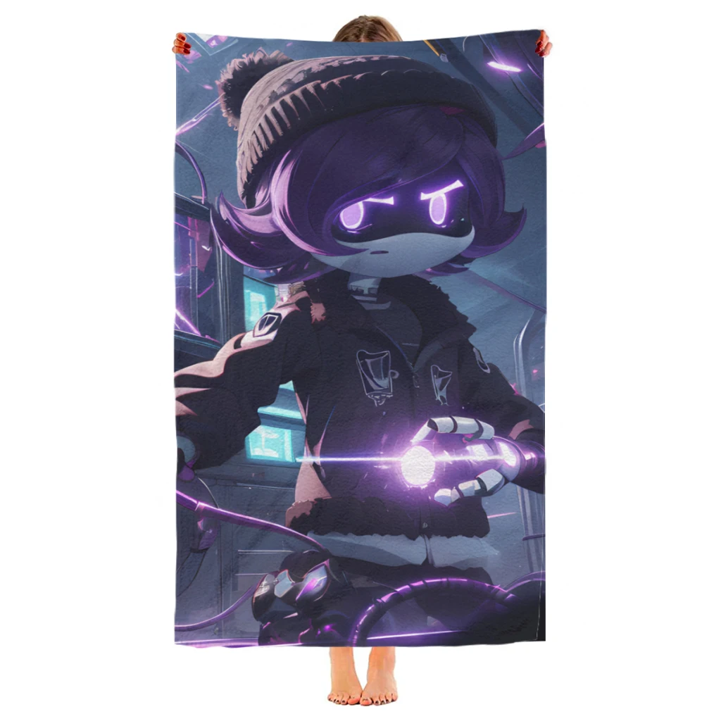 Quick Drying Beach Towels Hollow Knight Oversized 30x60inch Printing Towel Super Absorbent Pool Towel Blanket