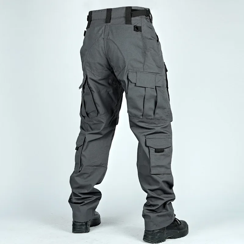 DurableTactical Pants Multi-bag Pants Overalls Men's Fans Wear-resistant Spring And Autumn Outdoor Training Pants