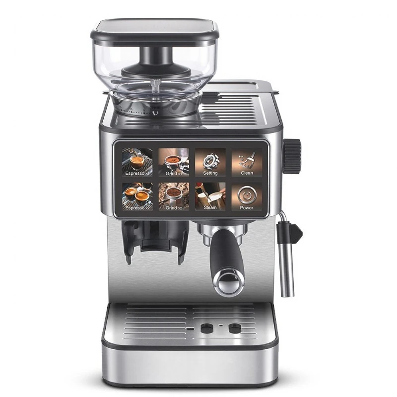 Espresso pump, pressurized espresso machine, Italian grinder 3-in-1 c