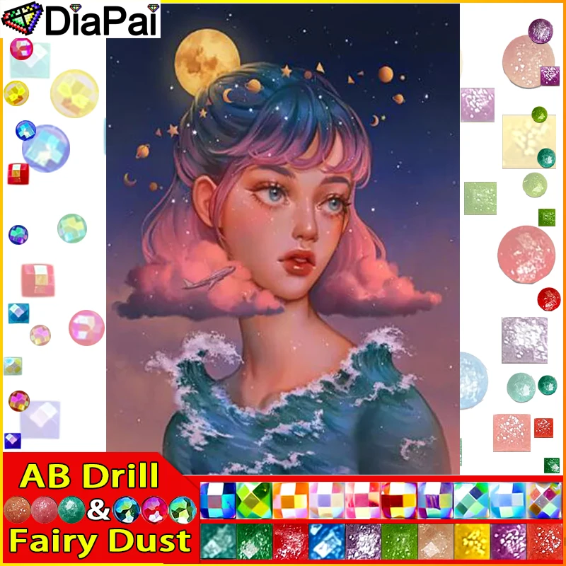 DIAPAI Fairy Dust AB DIY 5D Diamond Painting