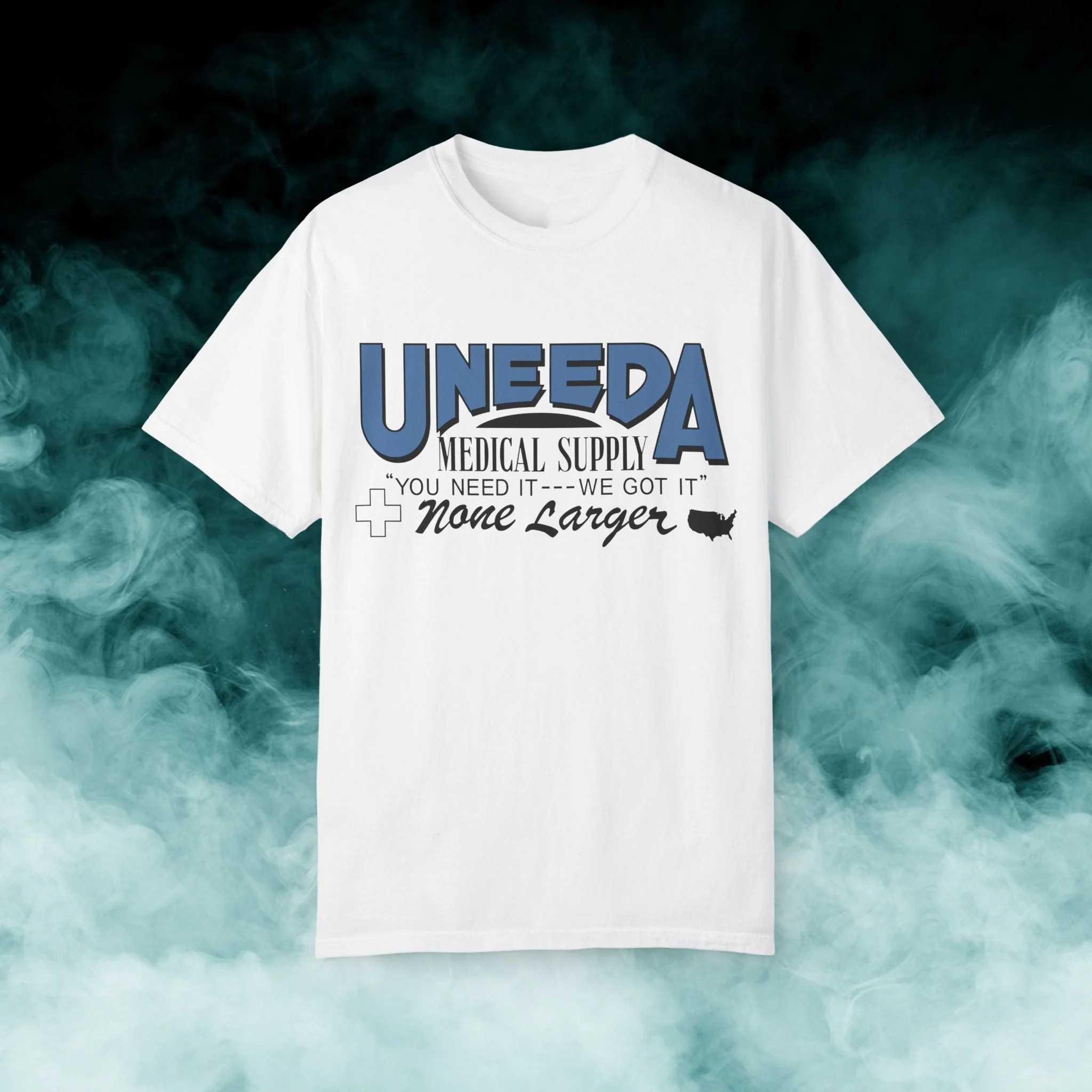 Uneeda Medical Supply Horror Movie Graphic T-Shirt Cotton Men Women Streetwear Tee