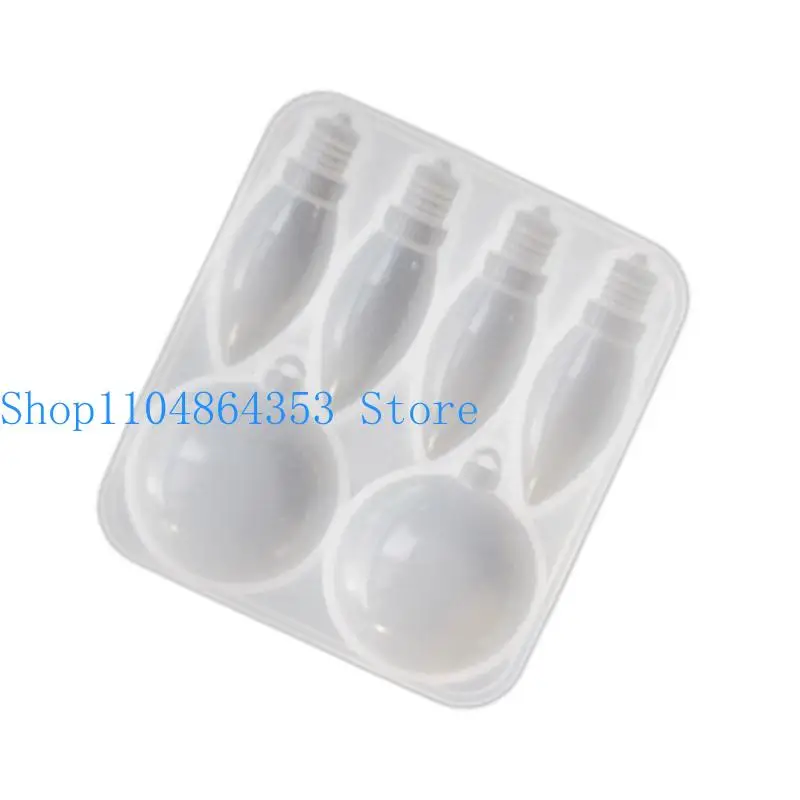 652F Christmas Ornaments Moulds Perfect for Handmade Gifts and Festival Decors