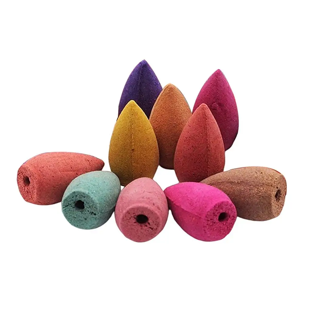 Forever 10pcs Waterfall Incense Cones for Backflow Incense Burner Holder